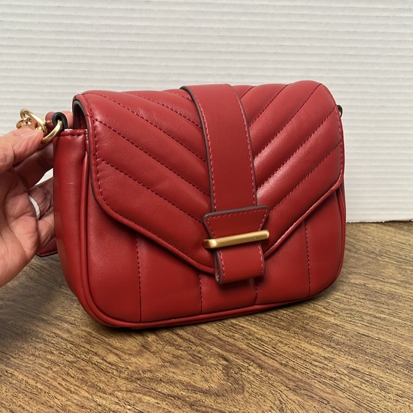 NWT Time and Tru Women's Camber Crossbody Handbag Red - Picture 3 of 15